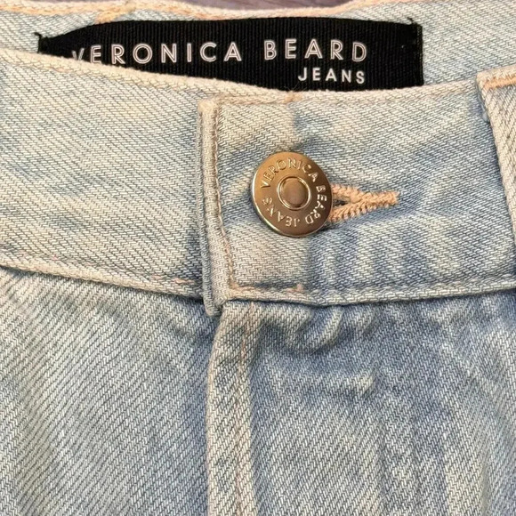 New Veronica Beard Jeans  Blake Crop Classic Straight High Rise Jeans Women's 27 - Picture 3 of 11